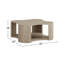 Table basse en bois vieilli Mong Monged-899174251