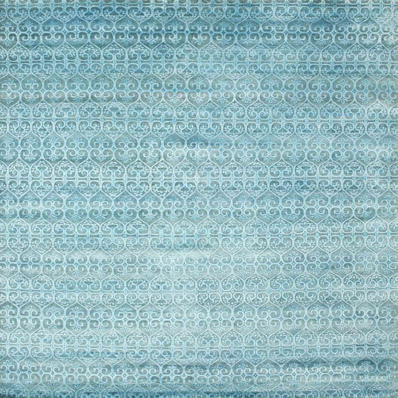 Wool Abstract Indoor Rug, Square 6'