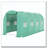 Outsunny 15' x 7' x 6.5' Walk-in Tunnel Hoop Greenhouse, Green House with Polyethylene PE Cover, Steel Frame, Roll-Up Zipper Door & Windows for Flowers, Vegetables, Tropical Plants, Green
