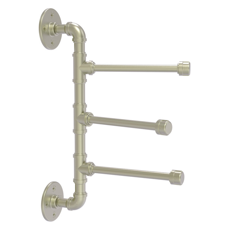 Barre à serviettes murale 3 po, Chrome poli