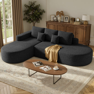 3 Seater Fabric Corner Sectional