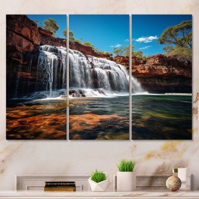 " Australia Waterfall Symphony I " 3 - Pieces