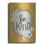 «Be Kind» par L. Larson, art mural en métal, 16 po x 24 po-101672860