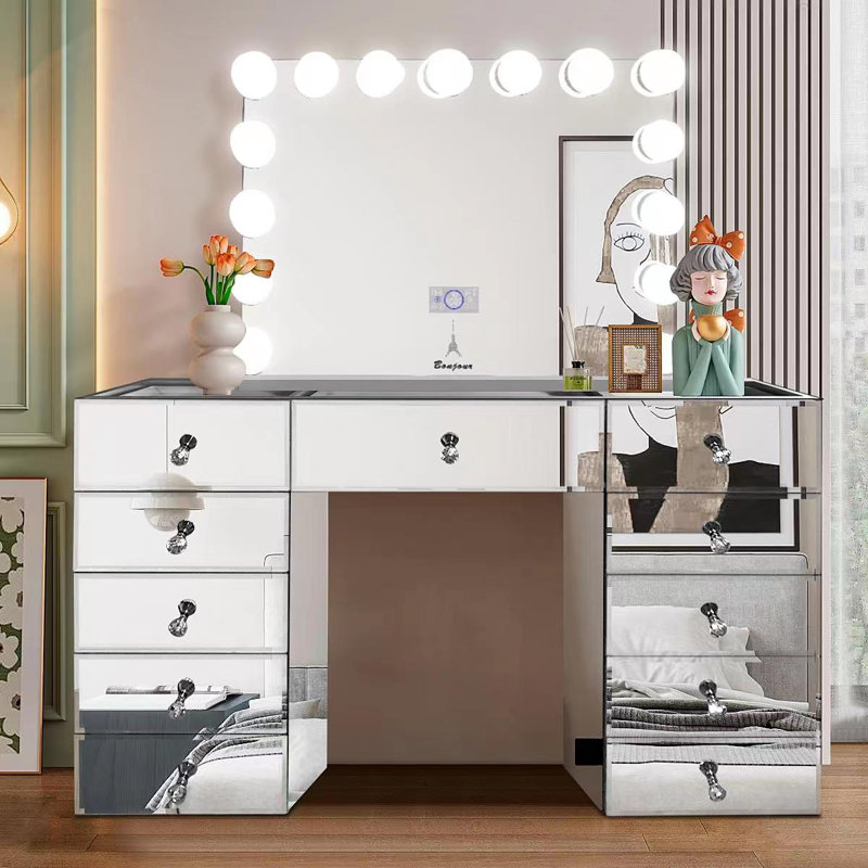 Vanity, Gray, 33.5" x 43.5"