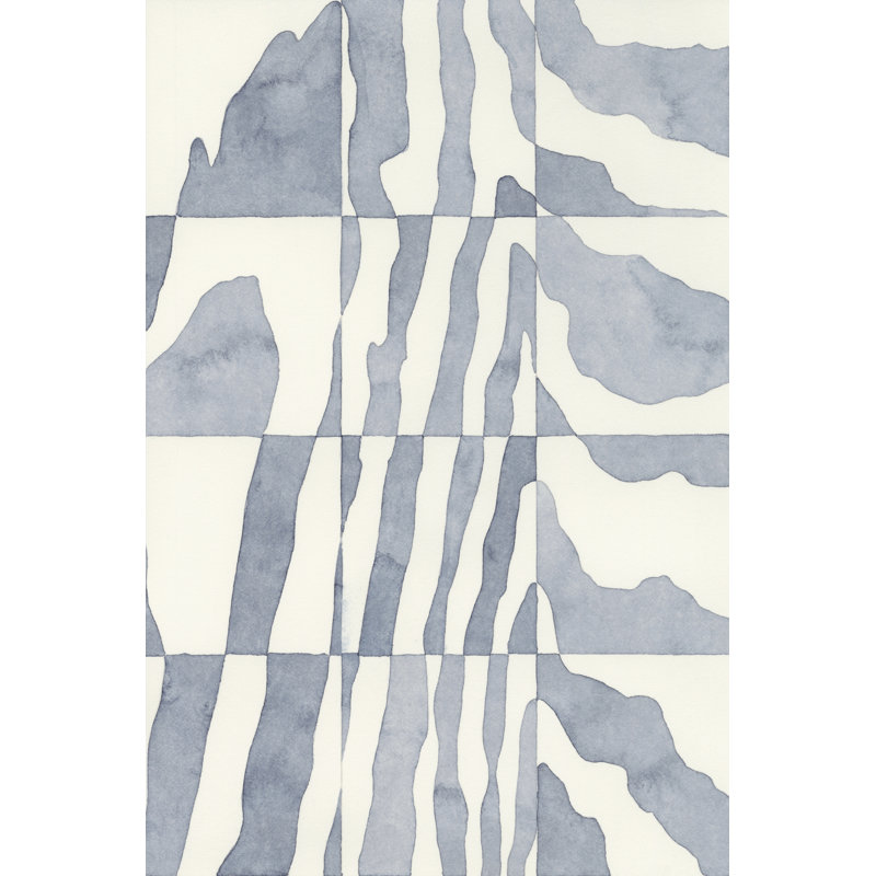 Indigo Grain IV by Nikki Galapon - Wrapped Canvas Print, 46cm H x 30cm W x 3.8cm D