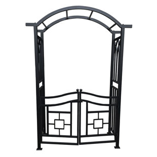 Aluminum Garden Arch With Gate