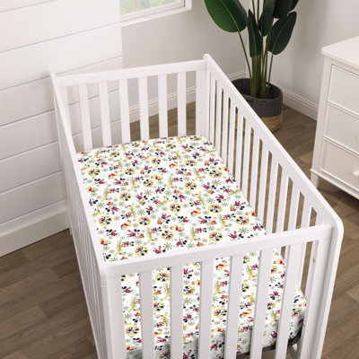 Drap-housse pour lit de bébé Disney