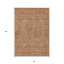 Tapis extérieur lavable abstrait en terre cuite 8 pi x 10 pi