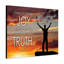 Joy and Truth 1 John 4: 21 Christian Home Decor Scripture Art-1984406021