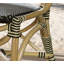 Chaise de patio empilable Hitchcock