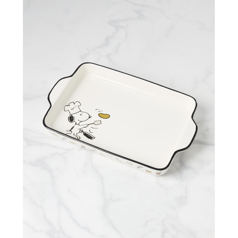 Lenox Chef Snoopy Rectangular Baker
