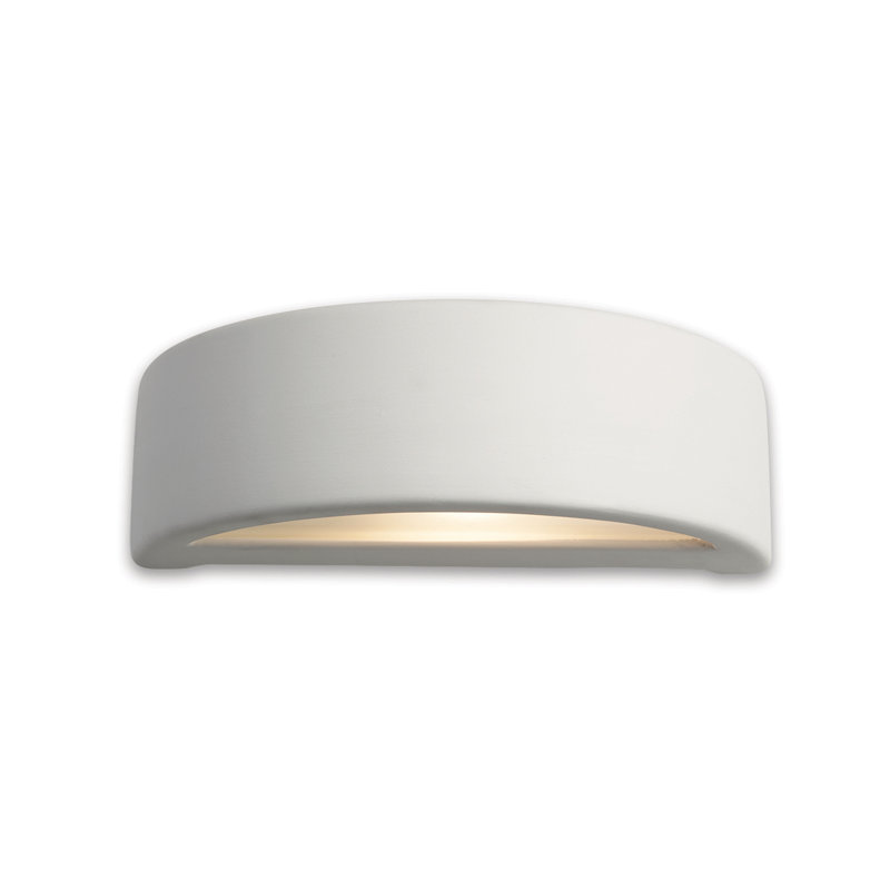 Ceramic Flush Mounted Sconce