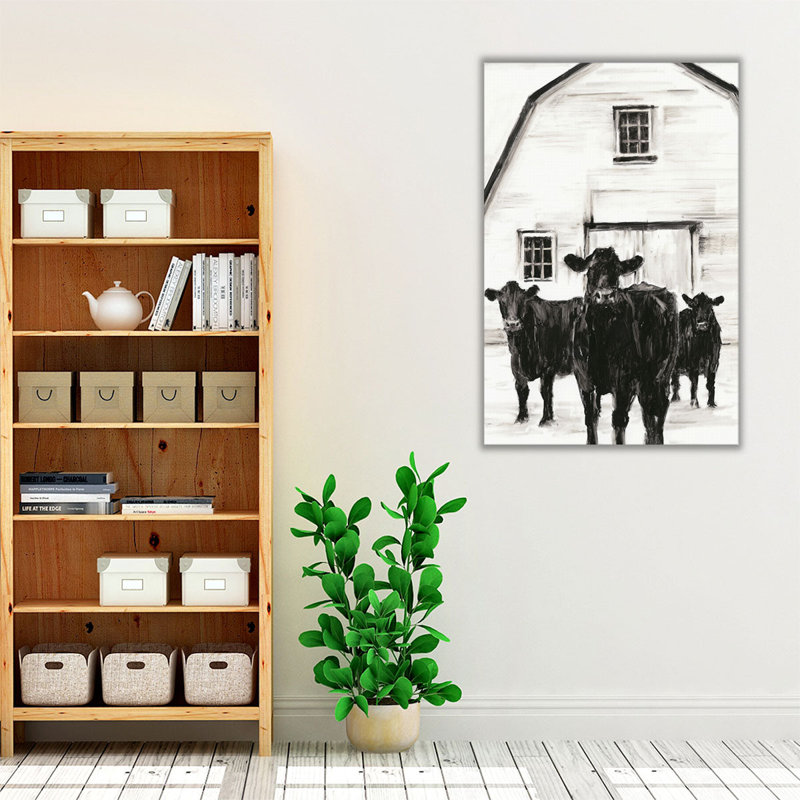 «Stand Around II», reproduction d'art sur toile, H 18 po x l 12 po