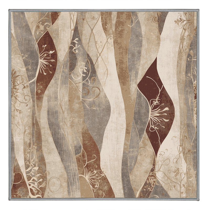 Tranquil Blush Rug, Square 4'