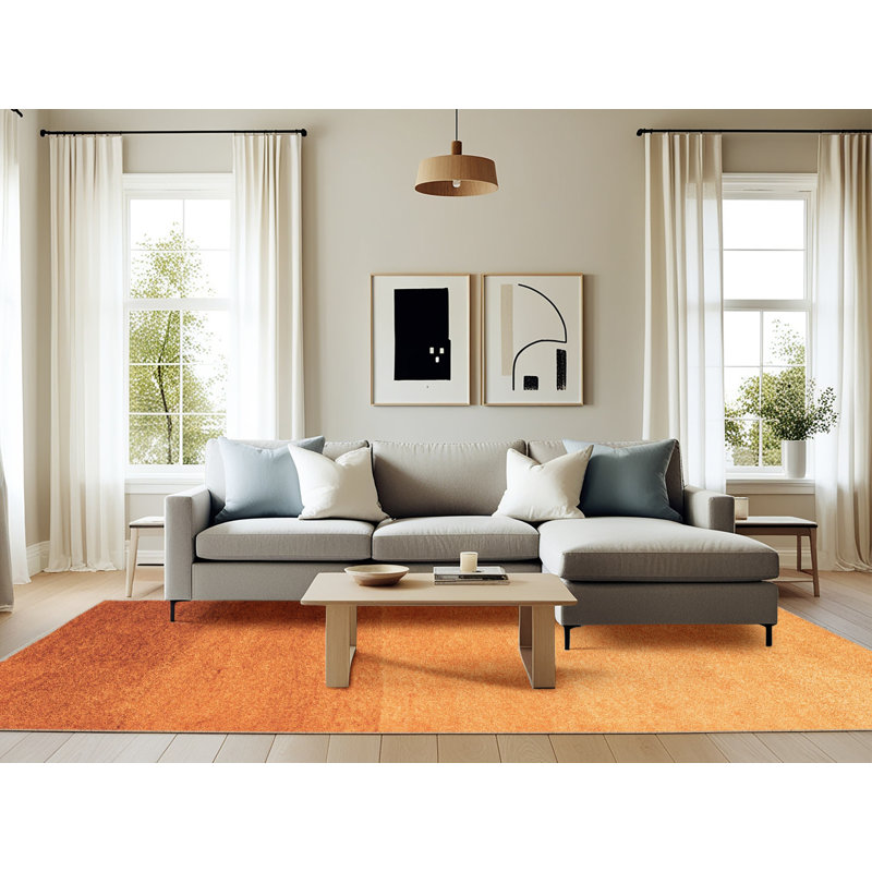 Abstract Indoor Rug, Rectangle 6' x 9'