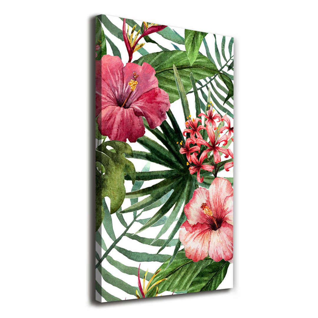 Hawaii-Muster - Kunstdrucke auf Leinwand - Wrapped Canvas