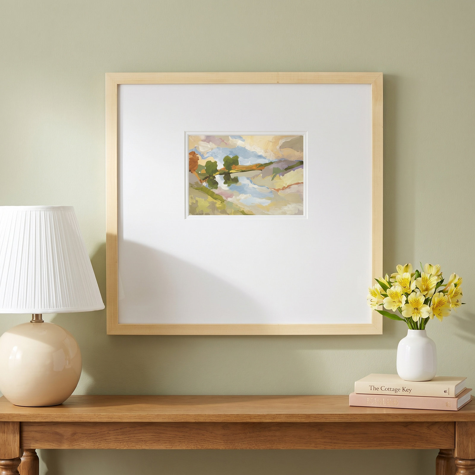Uplands I, 17" H x 17" W x 1.25" D