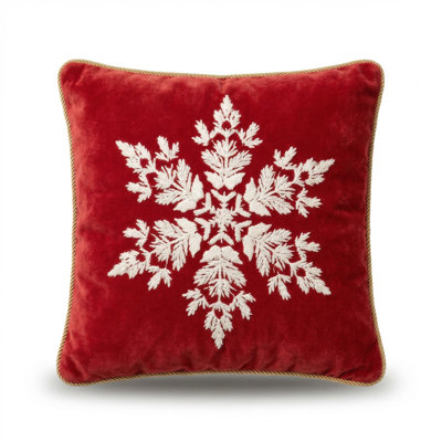 Red Square Throw Cushion