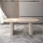 Kitchen Extendable Dining Table For 4-8 People, Oval Kitchen Table With Wooden Strip Base For Family Living Room-1795385778