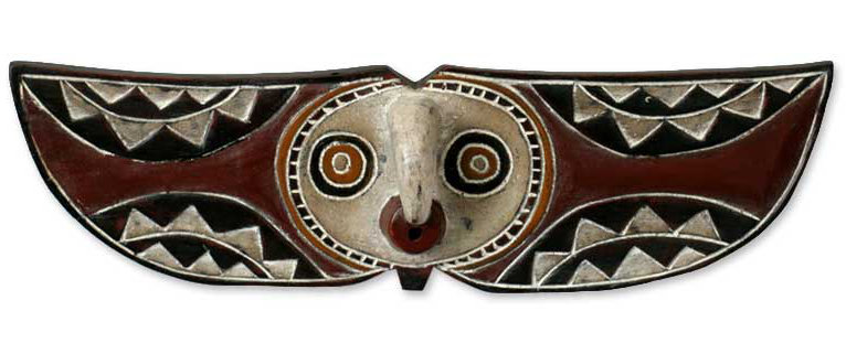 African Handmade Solid Wood Wall Decor