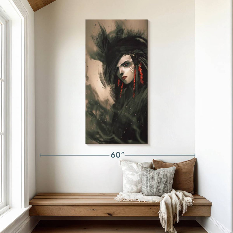 Huntley Lady, 48" H x 24" W