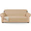Housse de canapé pour canapé à 3 coussins, housse de canapé antidérapante pour chiens, housse de protection de meuble avec sangles en mousse et sangles élastiques pour chat (canapé, sable)-672788703-672788702