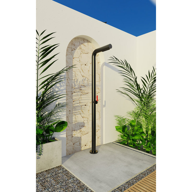 33 * 30" Plastic Wood With Stainless Steel Frame Dark Grey Base