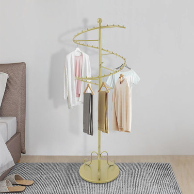 Spiral Rotating Clothing Rack