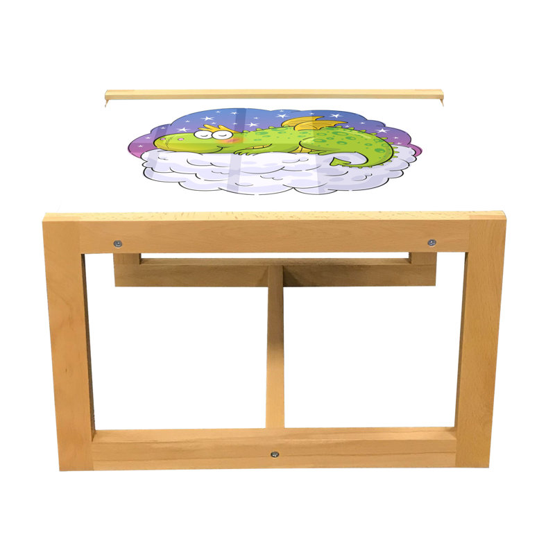 Isaic Sled Coffee Table, 40cm H x 46.5cm W x 62cm D