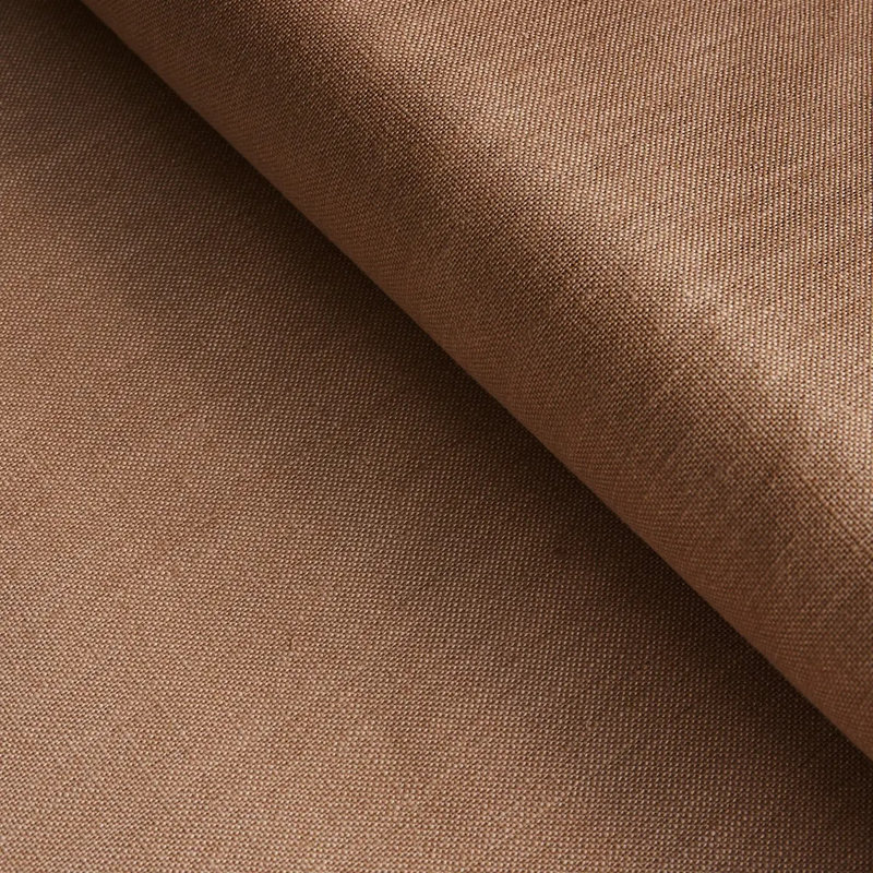 Middleton Linen Fabric, Brown