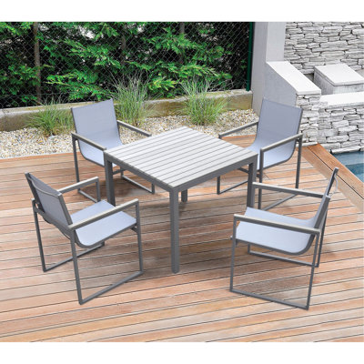 Ensemble de 2 chaises de patio Herra