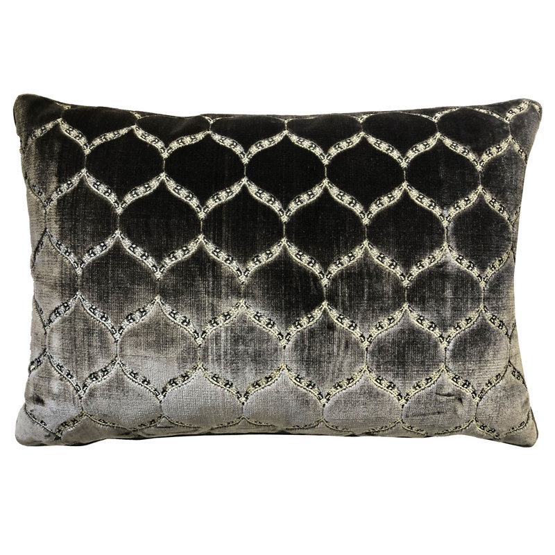 Lumbar Pillow Cover & Insert, Charcoal