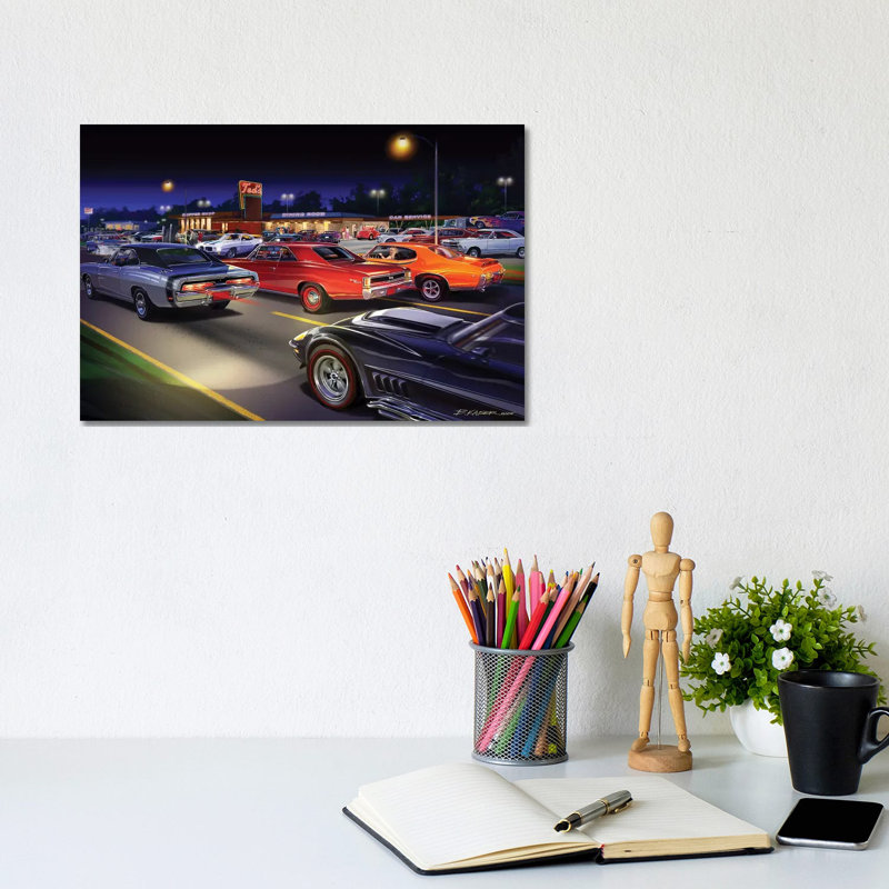 Ted's by Bruce Kaiser - Wrapped Canvas Print, 20.32 cm H x 30.48 cm W