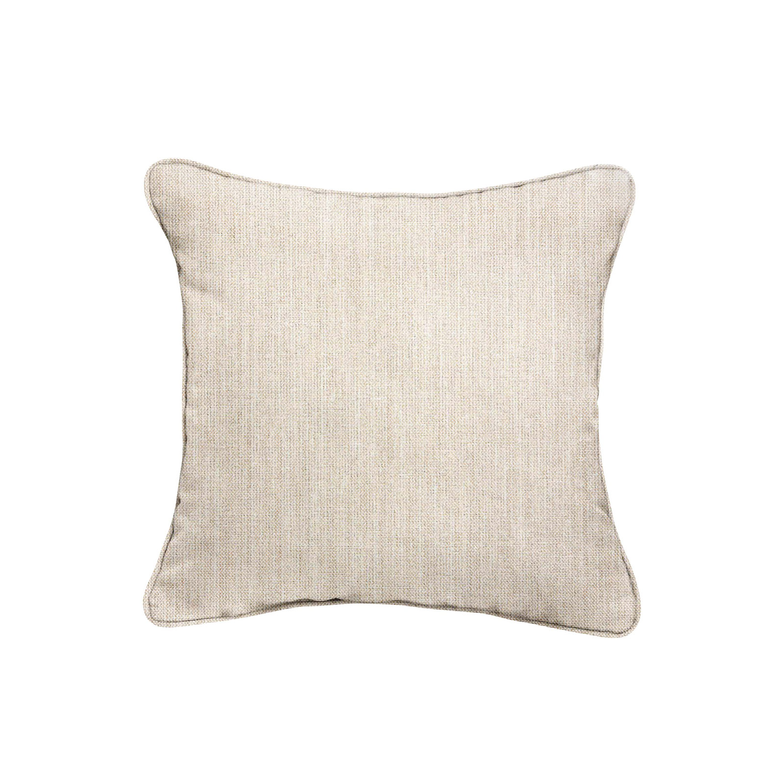 Ansonia Sunbrella® Indoor/Outdoor Throw Pillow, 22" x 22", Cast Pumice