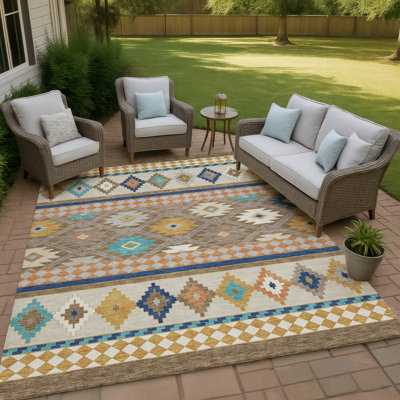 Tapis lavable à la machine intérieur / extérieur ACN2519 Chantille