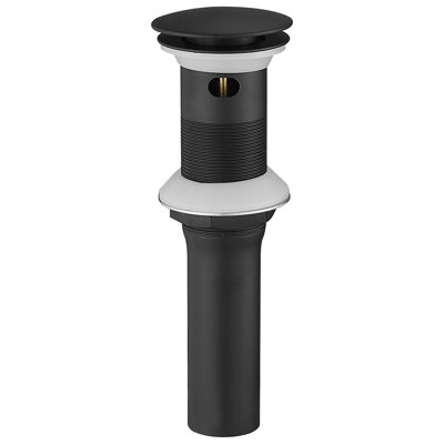 Bathroom Sink Pop-Up Drain With Overflow