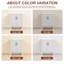 Meuble-lavabo autoportant simple de 24 po avec lavabo en céramique Lumina, blanc, contreplaqué de bois franc, portes à fermeture en douceur et rangement réglable intérieur-518037201-518037207