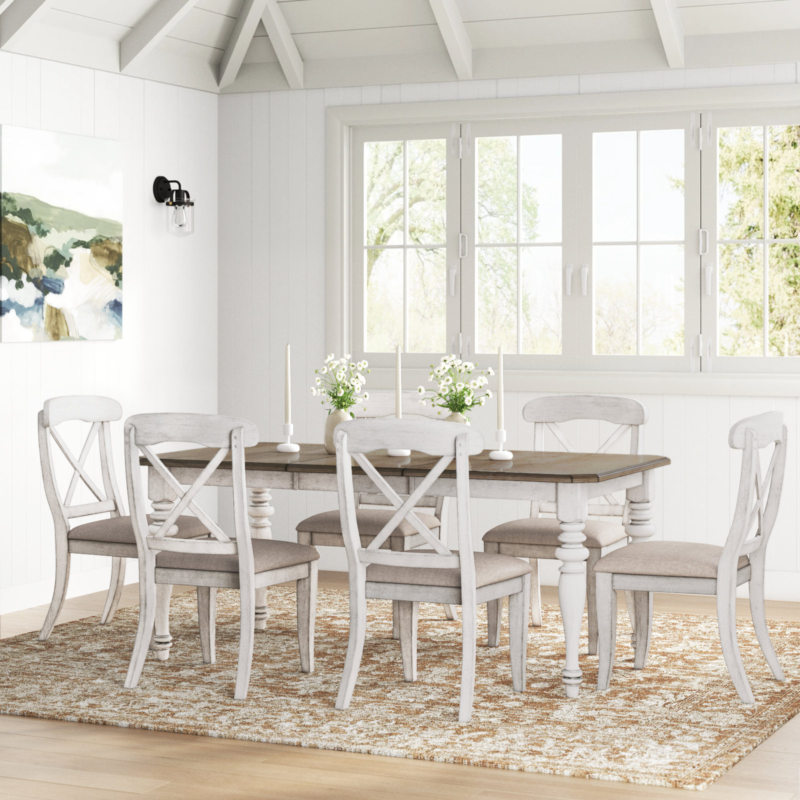 Sand & Stable Quinta Removable Leaf Dining Set & Reviews | Wayfair