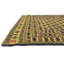 Tapis beige en laine 4 pi x 6 pi 6 po one-of-kind à la main noué la Warminster