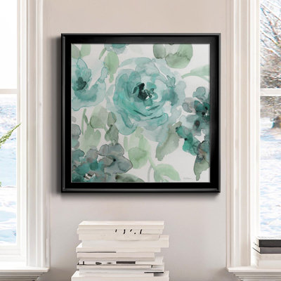 " Belle's Teal II " Painting Print