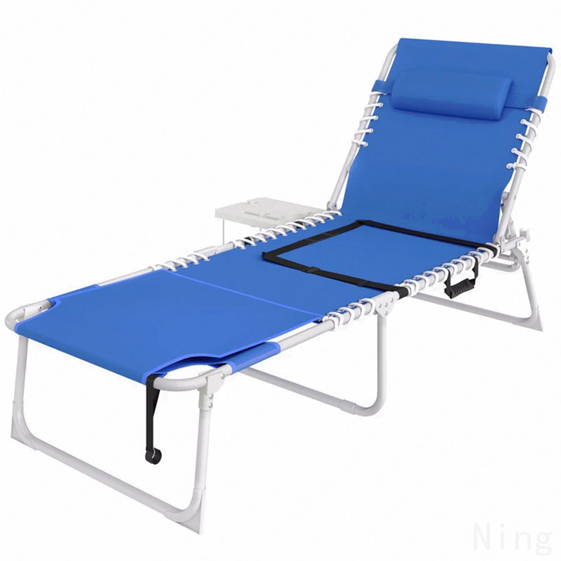 Chaise longue de piscine, chaise de bronzage