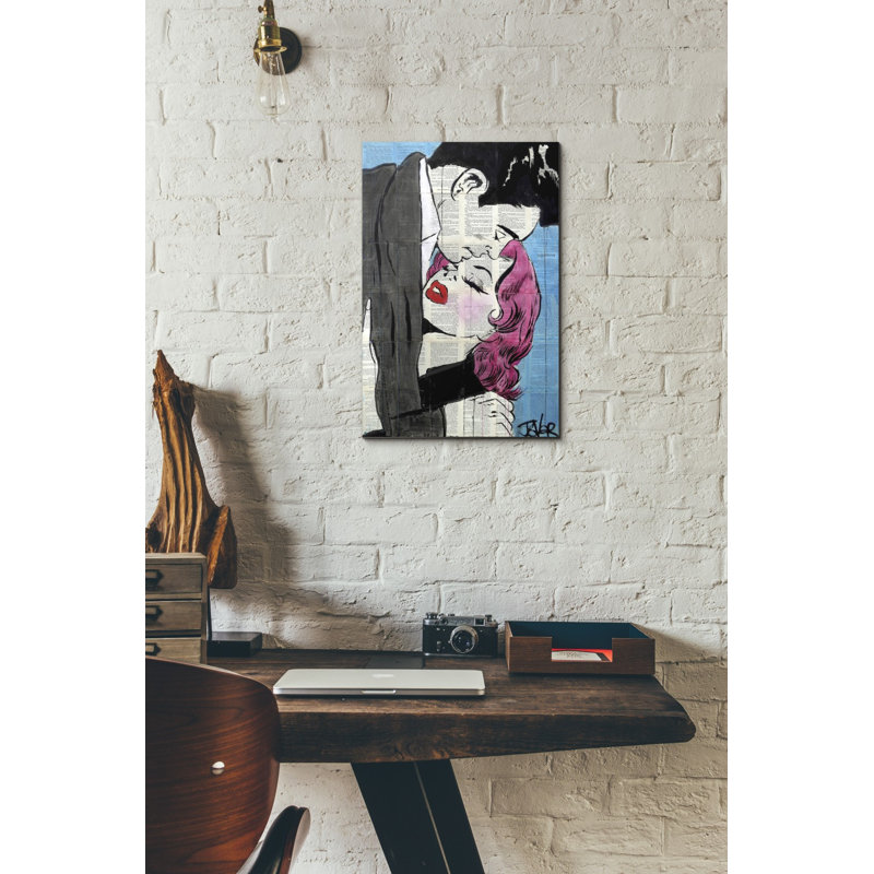 « pop lovers », impression sur toile, H 40 po x l 26 po x P 1,25 po