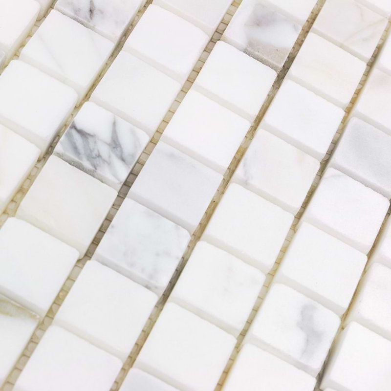 Calacatta 3/4X3/4 Squares Polished Marble Tile