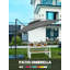 Parasol carré en porte-à-faux 9 pi Sizer-235666451