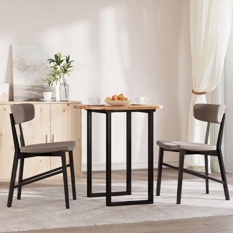 Jewett Solid Wood Table Top, 2cm H x 70cm W x 70cm D, Oil