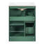 Meuble-lavabo de 24 pouces avec lavabo, 2 tiroirs et porte à fermeture en douceur: style minimaliste et élégant pour les petites salles de bain-1434949644