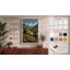 Mountain Pass at Dawn Rustic - Wrapped Canvas-1070246627-1070246648