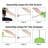 Adjustable Broom And Dustpan Set with Replaceable Head