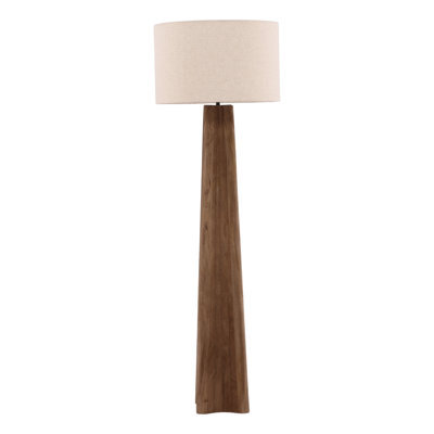 Devayne Floor Lamp Light Brown