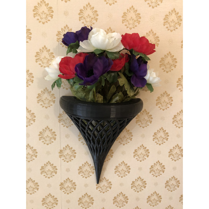 Coastal Wall Decor on Resin, Black, 16.5cm H x 14cm W x 7cm D